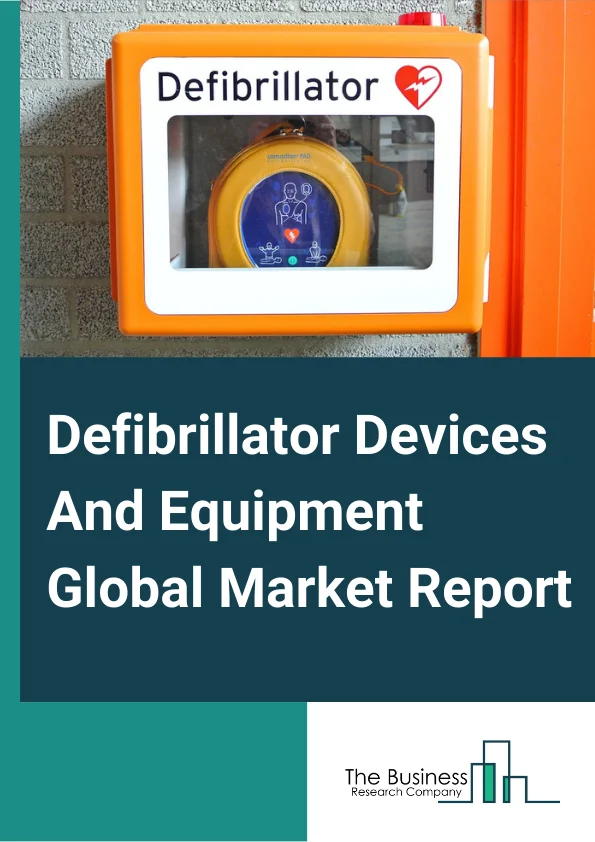 Defibrillator Devices And Equipment Global Market Report 2023 – By Type (Implantable Defibrillators, External defibrillators), By Implantable Defibrillators (Transvenous Implantable Cardioverter Defibrillator (T-ICDs), Subcutaneous Implantable Cardioverter Defibrillator (S-ICDs), Cardiac Resynchronization Therapy- Defibrillator (CRT-D), Single & Dual Chamber), By External defibrillators (Manual External Defibrillator (MEDs), Automated External Defibrillator (AEDs), Wearable Cardioverter Defibrillator (WCDs)), By End User (Hospitals, Pre-Hospitals, Public Access Market, Alternate Care Market, Home Healthcare) – Market Size, Trends, And Global Forecast 2023-2032