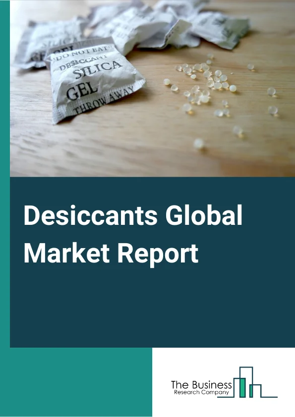 Desiccants Global Market Report 2023 – By Type (Silica Gel, Zeolite, Activated Alumina, Activated Charcoal, Calcium Chloride, Clay, Other Types), By Process (Physical Absorption, Chemical Absorption), By Application (Electronics, Food, Pharmaceutical, Packing, Air and Gas Drying, Other Applications) – Market Size, Trends, And Market Forecast 2023-2032