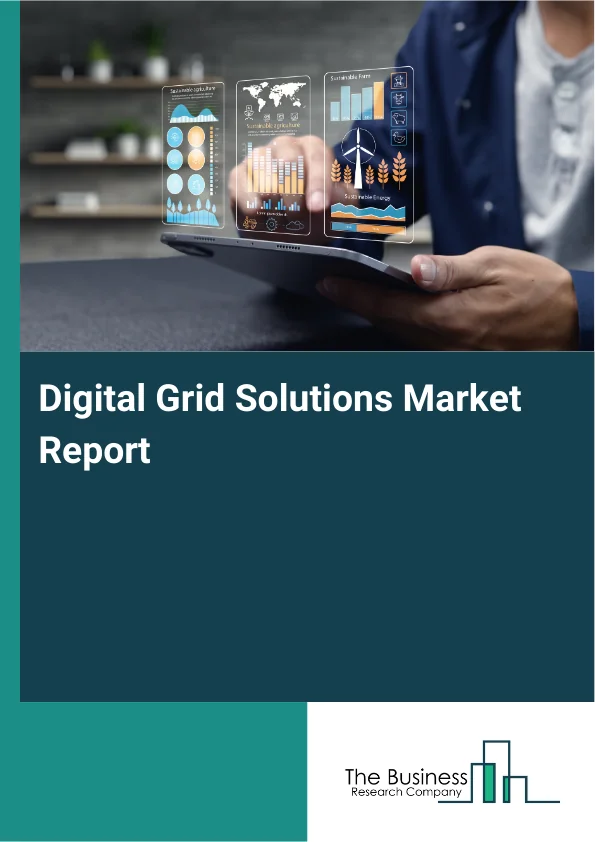 Digital Grid Solutions Market Report Infographic Image