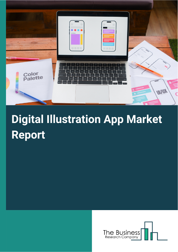 Digital Illustration App Market Report Infographic Image