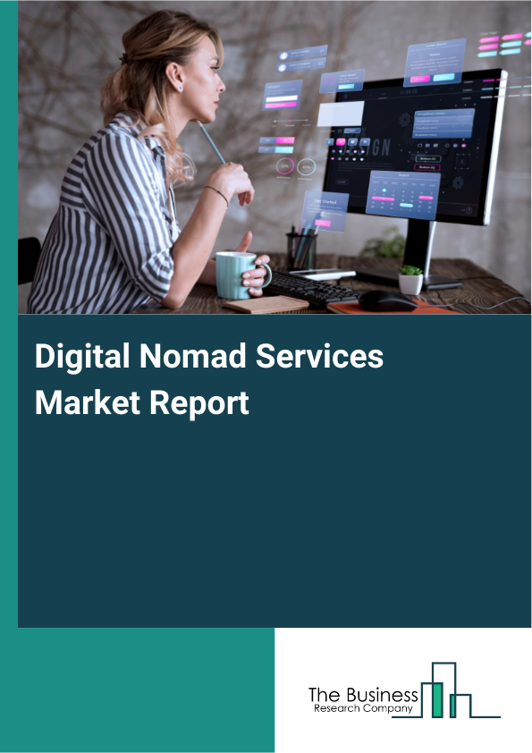 Digital Nomad Services Market Report Infographic Image