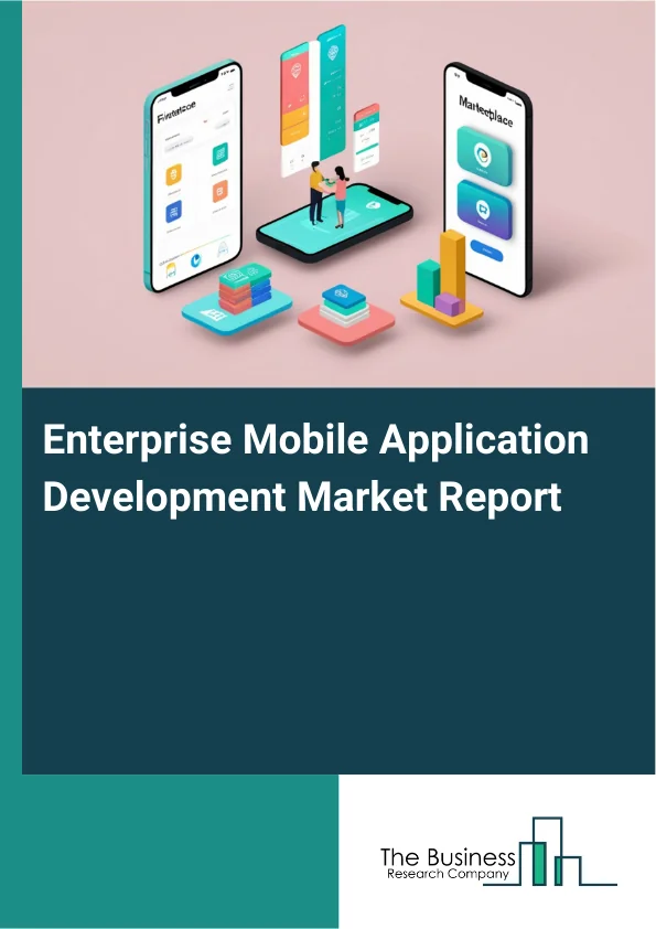 Enterprise Mobile Application Development Market Report Infographic Image