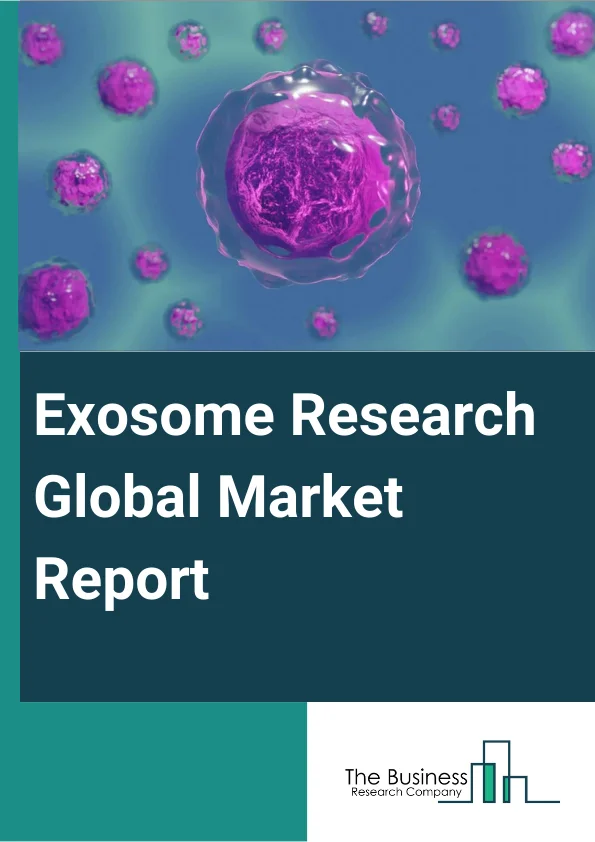 Exosome Research Global Market Report 2024 – By Product (Kits And Reagents, Instruments, Other Products), By Indication (Cancer, Neurodegenerative Diseases, Cardiovascular Diseases, Infectious Diseases, Other Indications), By Application (Biomarkers, Vaccine Development, Tissue Regeneration, Other Applications), By End User (Academic And Research Institutes, Pharmaceutical And Biotechnology Companies, Hospitals And Clinical Testing Laboratories) – Market Size, Trends, And Global Forecast 2024-2033