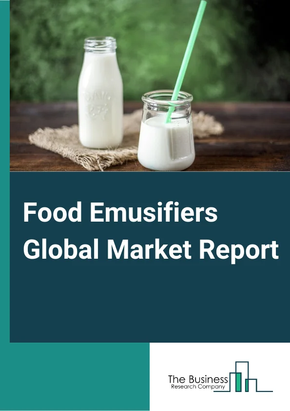 Food Emulsifiers Global Market Report 2023 – By Type (Lecithin, Monoglyceride, Diglyceride, And Derivatives, Sorbitan Ester, Polyglycerol Ester, Other Types), By Nature (Natural, Synthetic), By Form (Fine Powder, Hydrate), By Application( Dairy And Frozen Products, Bakery, Meat, Poultry, and Seafood, Beverage, Confectionery, Other Applications) – Market Size, Trends, And Global Forecast 2023-2032