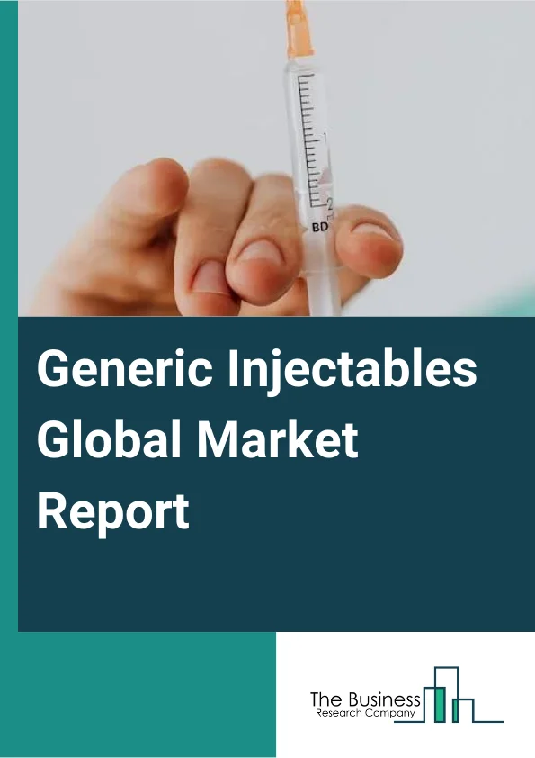 Generic Injectables Global Market Report 2025 – By Product Type (Monoclonal Antibodies, Cytokines, Insulin, Vaccines, Other Products), By Container Type (Vials, Ampoules, Premix, Prefilled Syringes, Other Containers), By Route Of Administration (Intravenous, Intramuscular, Subcutaneous, Other Routes Of Administration), By Distribution Channel (Hospital Pharmacy, Retail Pharmacy, Drug Stores, Online Prescription Stores), By Application (Oncology, Diabetes , Infectious Diseases , Blood Disorders , Musculoskeletal Disorders , Hormonal Disorders , Pain Management , CNS Diseases , Cardiovascular Diseases) – Market Size, Trends, And Global Forecast 2025-2034