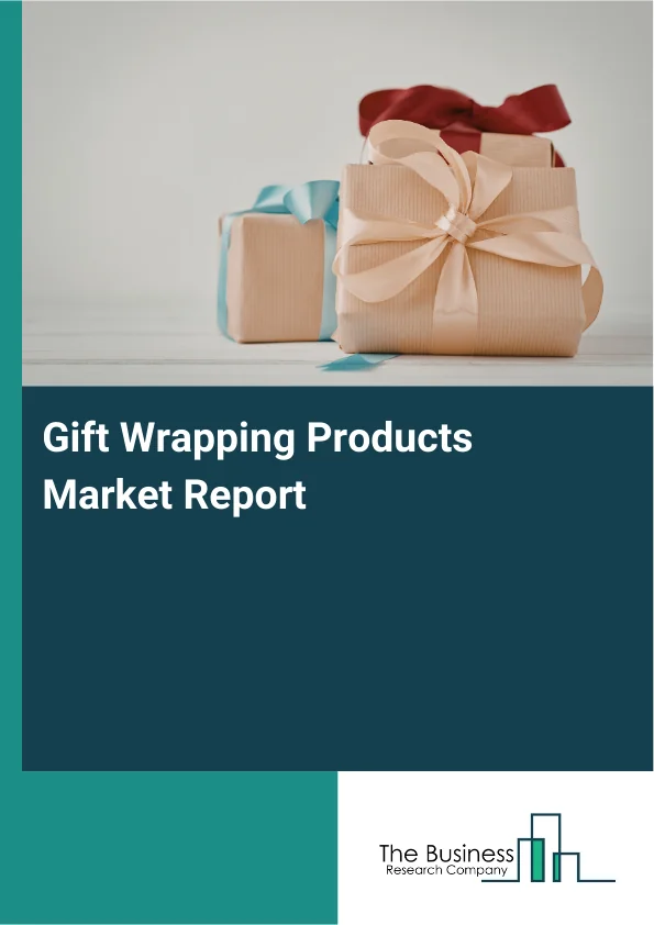 Gift Wrapping Products Market Report Infographic Image