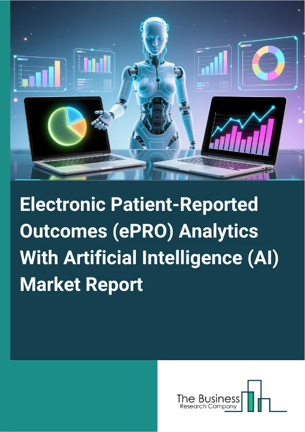Electronic Patient-Reported Outcomes (ePRO) Analytics With Artificial Intelligence (AI) Market Global Report 2026 Market Report Infographic Image