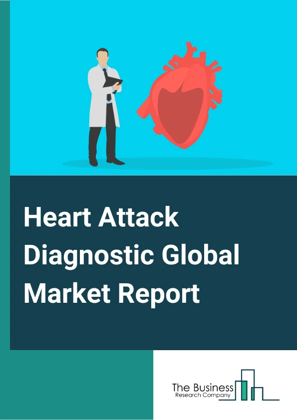 Heart Attack Diagnostic Global Market Report 2024 – By Test Type( Electrocardiogram (ECG/EKG), Blood Tests, X-Ray, Echocardiogram, Coronary Catheterization (Angiogram), Exercise Stress Test, Magnetic Resonance Imaging (MRI)), By Procedure( Invasive Procedure, Non-Invasive Procedure), By End-Use Industry( Hospitals, Ambulatory Surgical Centers, Diagnostics Centers, Other End-Users ) – Market Size, Trends, And Global Forecast 2024-2033