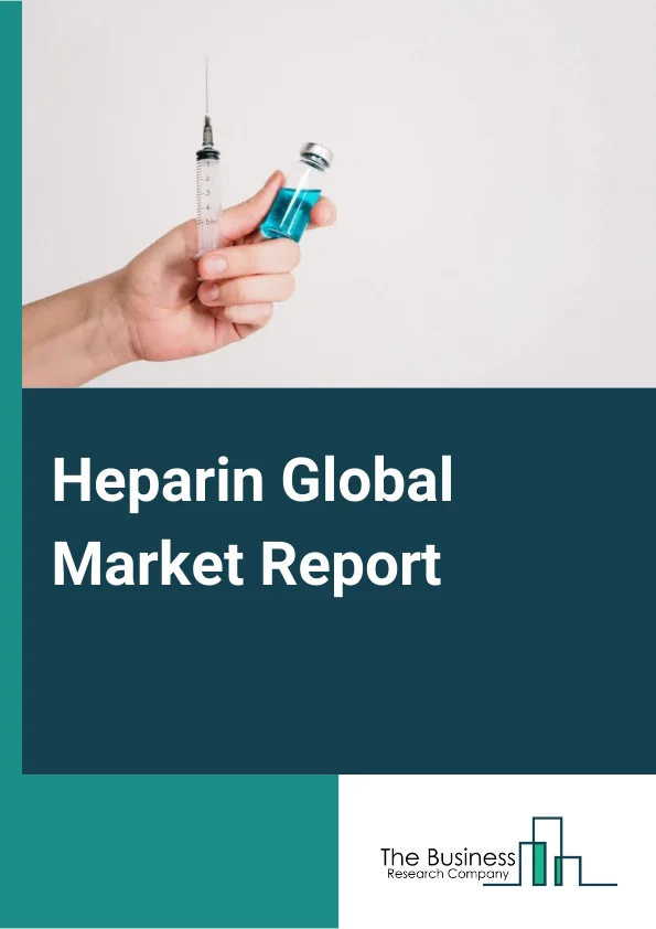 Heparin Global Market Report 2023 – By Product (Unfractionated Heparin, Low Molecular Weight Heparin (LMWH) Ultra Low Molecular Weight Heparin (ULMWH)), By Source (Bovine, Porcine), By Route of Administration (Intravenous, Subcutaneous), By Application (Venous Thromboembolism, Atrial Fibrillation, Renal Impairment, Coronary Artery Disease, Other Applications), By Distribution Channel (Hospital Pharmacies, Drug Stores and Retail Pharmacies, Online Pharmacies) – Market Size, Trends, And Global Forecast 2023-2032