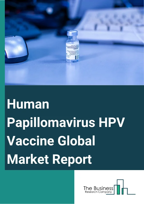 Human Papillomavirus (HPV) Vaccine Global Market Report 2024 – By Type (Tetravalent, Nonavalent, Bivalent), By Disease Indication (Cervical Cancer, Anal Cancer, Vulvar And Vaginal Cancer, Penile Cancer, Oropharyngeal Cancer, Other Indications), By Distribution Channel (Hospital And Retail Pharmacies, Government Suppliers, Other Channels), By Industry Vertical (Public And Private Alliance, Government Entities, Physicians, Other Industries) – Market Size, Trends, And Global Forecast 2024-2033