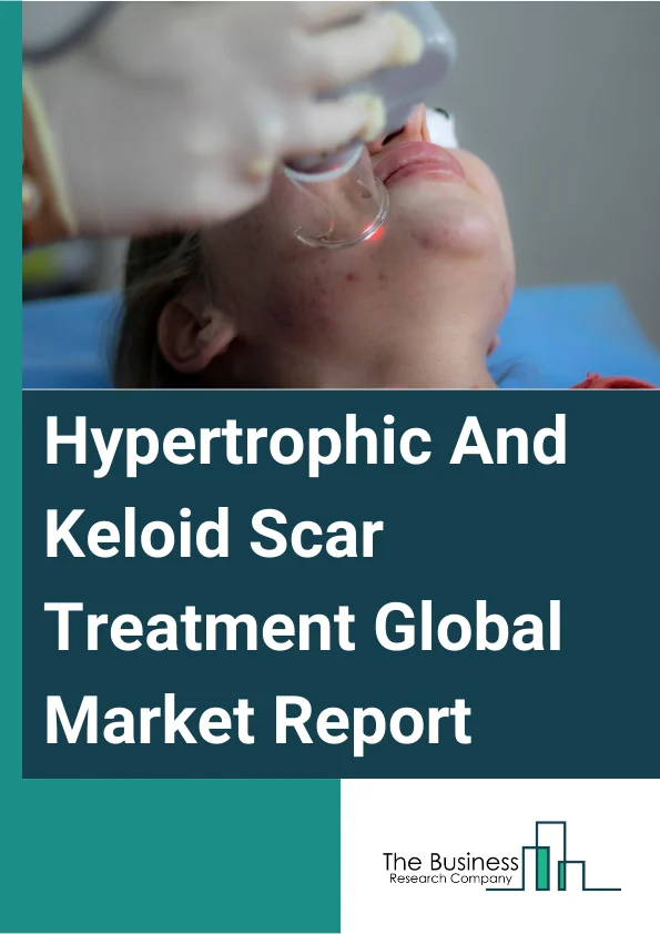 Hypertrophic And Keloid Scar Treatment Global Market Report 2024 – By Treatment (Cryotherapy, Surgical Excision, Pressure Dressings, Intralesional 5-Fluorouracil, Superficial X-Ray, Intralesional Corticosteroid Injection, Other Treatments), By Products (Topical Products, Laser Products, Injectables, Other Products), By Scar (Hypertrophic Scars, Keloid Scars), By End-Use (Hospitals, Clinics, Other End-Users) – Market Size, Trends, And Global Forecast 2024-2033