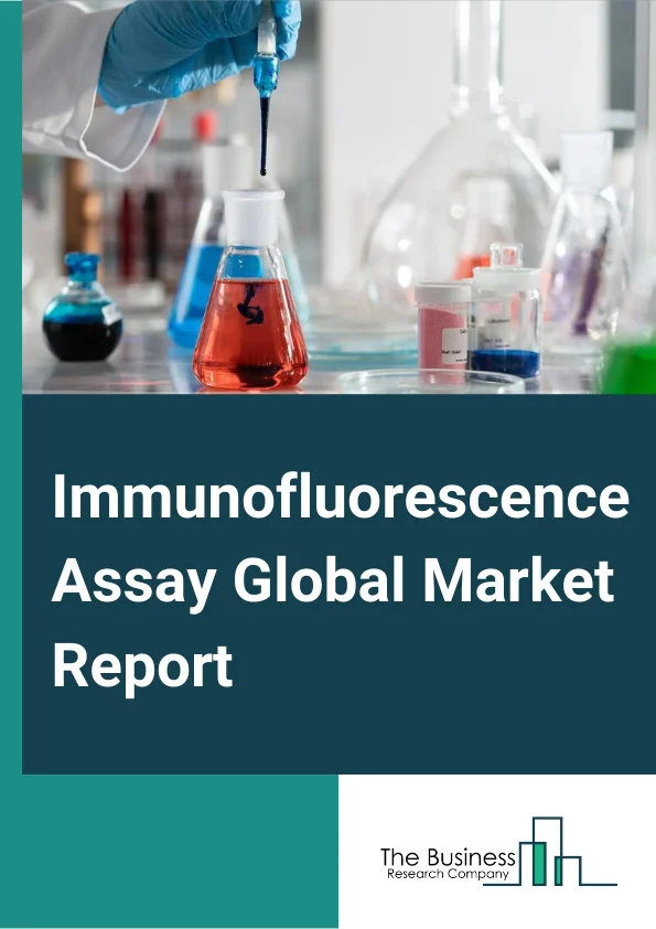 Immunofluorescence Assay Global Market Report 2024 – By Type (Direct Immunofluorescence, Indirect Immunofluorescence), By Product (Reagents, Instruments, Antibodies, Kits, Consumables and Accessories), By Disease (Cancer, Infectious Disease, Cardiovascular Diseases, Autoimmune Diseases, Other Diseases), By End User (Academic And Research Institutions, Pharmaceutical And Biotechnology Companies, Contract Research Organizations, Hospitals And Diagnostic Centers) – Market Size, Trends, And Global Forecast 2024-2033