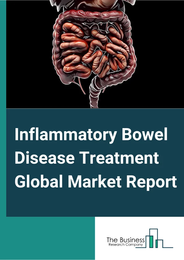 Inflammatory Bowel Disease Treatment Global Market Report 2024 – By Drug Class (Aminosalicylates, Corticosteroids, TNF inhibitors, IL inhibitors, Anti-integrin, JAK inhibitors, Other Drug Classes), By Type (Crohn's Disease, Ulcerative Colitis), By Route of Administration (Oral, Injectable), By Distribution Channel (Hospital Pharmacy, Retail Pharmacy, Online Pharmacy) – Market Size, Trends, And Global Forecast 2024-2033