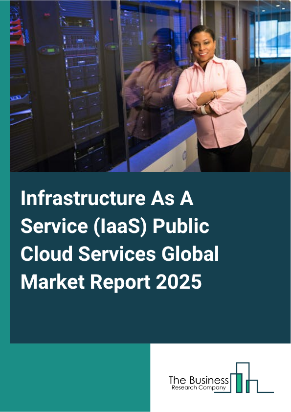 Infrastructure As A Service (IaaS) Public Cloud Services Market Report Infographic Image