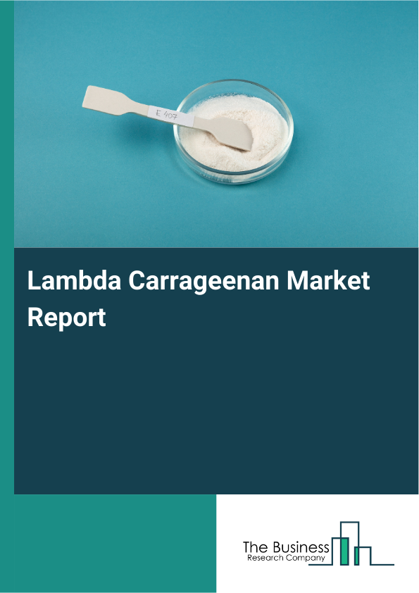 Lambda Carrageenan Market Report Infographic Image