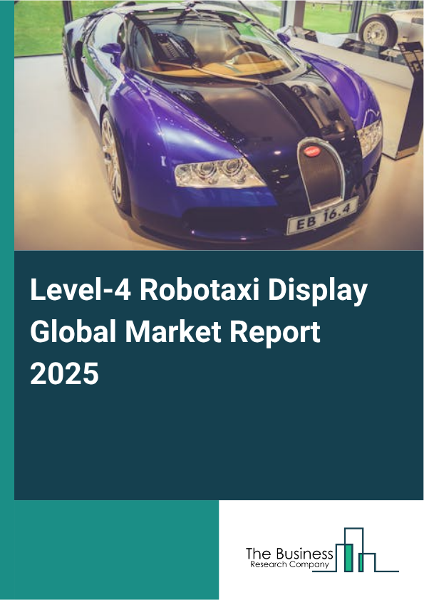 Global Level-4 Robotaxi Display Market Report 2025