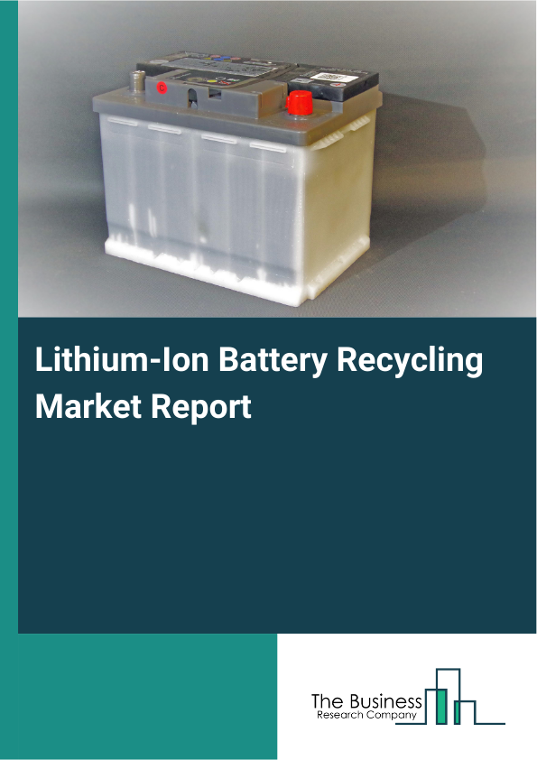 Lithium-Ion Battery Recycling Market Report Infographic Image