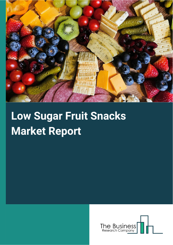 Low Sugar Fruit Snacks Market Report Infographic Image