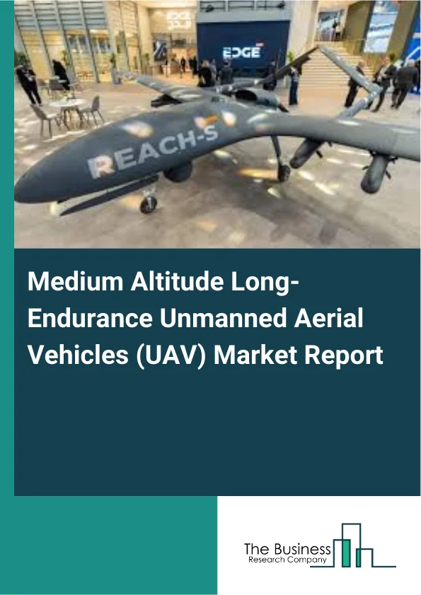 Medium Altitude Long-Endurance Unmanned Aerial Vehicles (UAV) Market Report Infographic Image