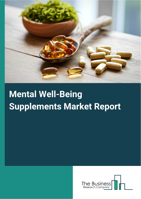 Mental Well-Being Supplements Market Report Infographic Image