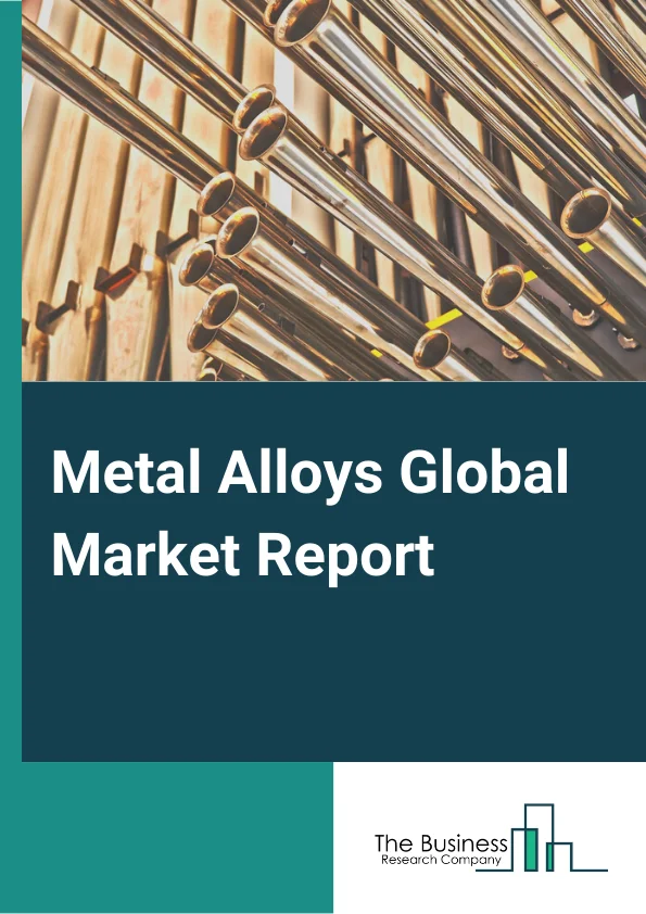 Metal Alloys Global Market Report 2024 – By Material (Stainless Steel Alloys, Aluminum Alloys, Bronze Alloys, Nickel Alloys, Other Materials), By Process (Casting, Hot and Cold Rolling), By Application (Transportation, Construction, Packaging, Machinery, Electrical, Other Applications) – Market Size, Trends, And Global Forecast 2024-2033
