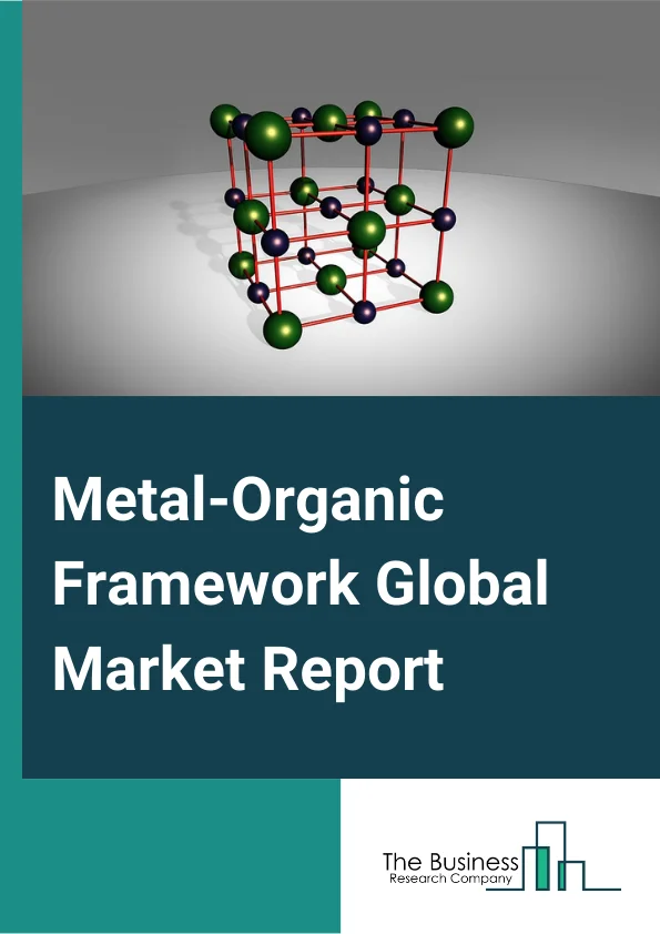 Metal-Organic Framework Global Market Report 2024 – By Product Type (Zinc-Based, Copper-Based, Iron-Based, Aluminum-Based, Magnesium-Based, And Other Types), By Application (Gas Storage, Gas and Liquid Adsorption, Catalysis, Drug Delivery, Other Applications) – Market Size, Trends, And Global Forecast 2024-2033