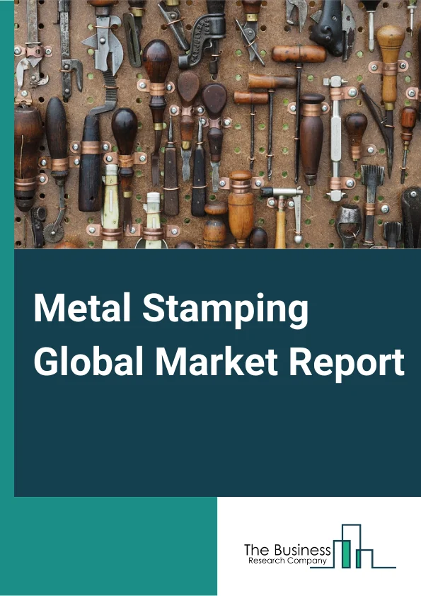 Metal Stamping Global Market Report 2023 – By Press Type (Mechanical Press, Hydraulic Press, Servo Press, Other Press Types), By Process (Blanking, Embossing, Bending, Coining, Deep Drawing, Flanging, Other Processes), By Material (Steel, Aluminum, Copper, Other Materials), By Application (Automotive, Industrial Machinery, Consumer Electronics, Aerospace And Aviation, Electricals And Other Electronics, Telecommunications, Medical Industry, Defense, Other Applications) – Market Size, Trends, And Global Forecast 2023-2032