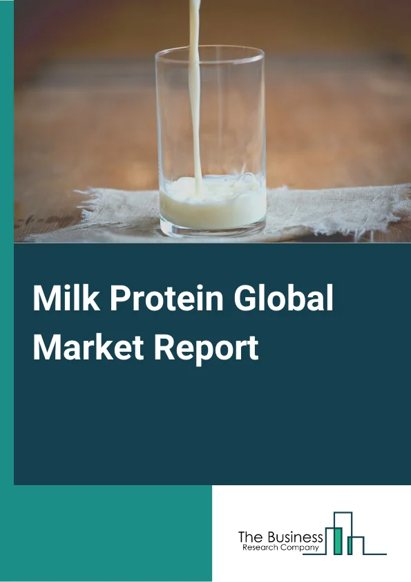 Milk Protein Global Market Report 2024 – By Type (Milk Protein Concentrate, Milk Protein Isolate [MPI], Milk Protein Hydrolysates, Casein And Caseinates, Whey Protein Concentrate, Whey Protein Isolate, Other Types), By Form (Dry, Liquid), By Livestock (Cow, Buffalo, Goat), By Application (Dairy Products, Frozen Desserts, Infant Formula, Dietary Supplements, Bakery, Confectionery, Beverages, Sweet, Savory Snacks), By Distribution Channel (Online, Offline ) – Market Size, Trends, And Global Forecast 2024-2033