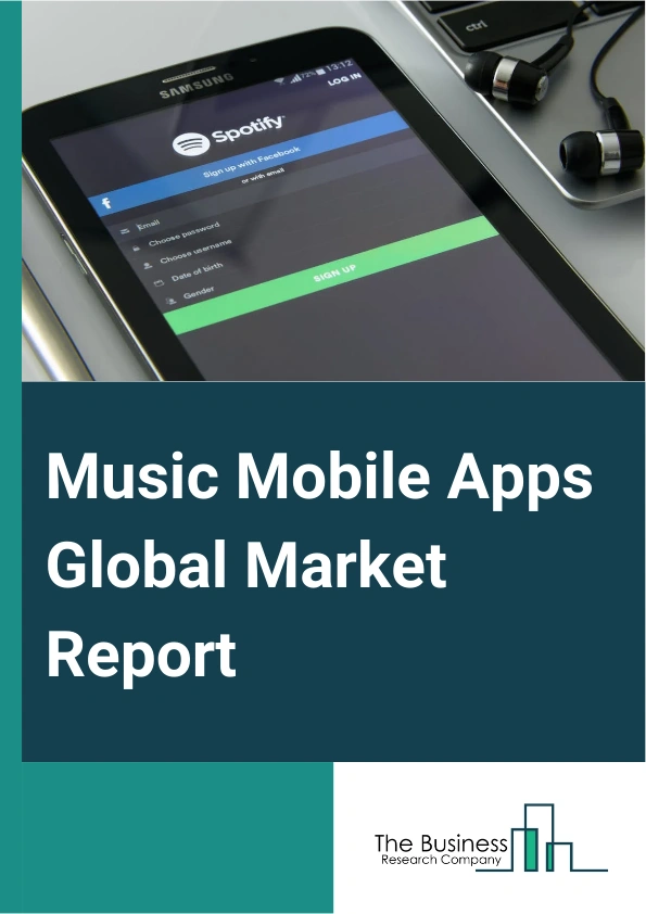 Music Mobile Apps Global Market Report 2025 – By Type (Free, Subscription), By Revenue Generation Format (Streaming, Digital, Physical Products, Performance Rights, Synchronization Revenues), By Application (Android, iPhone Operating System (iOS)) – Market Size, Trends, And Global Forecast 2025-2034