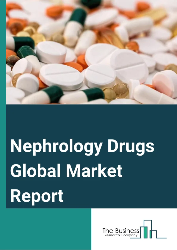 Nephrology Drugs Global Market Report 2024 – By Drugs (Antihypertensive Agents, Erythropoiesis-Stimulating Agents, Diuretics, ACE Inhibitors, Antidiabetic Agents, Other Drugs), By Route Of Administration (Oral, Parenteral, Other Route Of Administration), By Distribution Channel (Hospital Pharmacy, Online Pharmacy, Retail Pharmacy), By End User (Hospitals, Homecare, Specialty Clinics, Other End Users) – Market Size, Trends, And Global Forecast 2024-2033