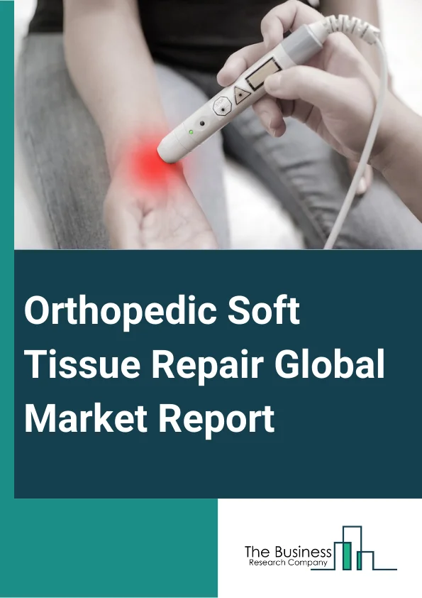 Orthopedic Soft Tissue Repair Global Market Report 2024 – By Procedure (Cruciate Ligaments Repair, Rotator Cuff Repair, Lateral Epicondylitis, Achilles Tendinosis Repair, Pelvic Organ Prolapse, Gluteal Tendon Repair, Hip Arthroscopy, Biceps Tenodesis, Other Procedures), By Injury Location (Knee, Shoulder, Hip, Small Joints), By End User (Hospitals, Ambulatory Centers, Orthopedic Clinics) – Market Size, Trends, And Global Forecast 2024-2033