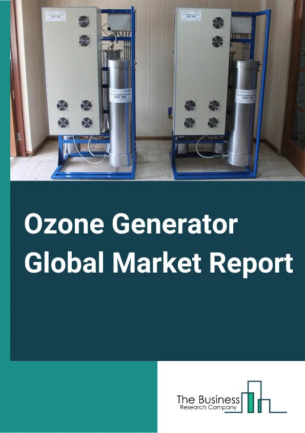 Ozone Generator Global Market Report 2023 – By Type (Large Ozone Generator (>5kg/h), Middle Ozone Generator (100 gm/h- 5 kg/h), Small Ozone Generator (<100 gm/h)), By Technology (Corona Discharge, Ultraviolet Radiation, Electrolysis, Radiochemical), By Application (Water Purification, Air Purification, Pulp Bleaching, Organic Synthesis, Aquaculture, Food Processing, Surface Treatment, Medical & Aesthetics, Other Applications), By End-user (Municipal and Industrial Water Treatment, Residential and Industrial Air Treatment, Automotive, Food and Beverage, Paper and Pulp, Pharmaceuticals, Semiconductors, Other End-Users) – Market Size, Trends, And Global Forecast 2023-2032