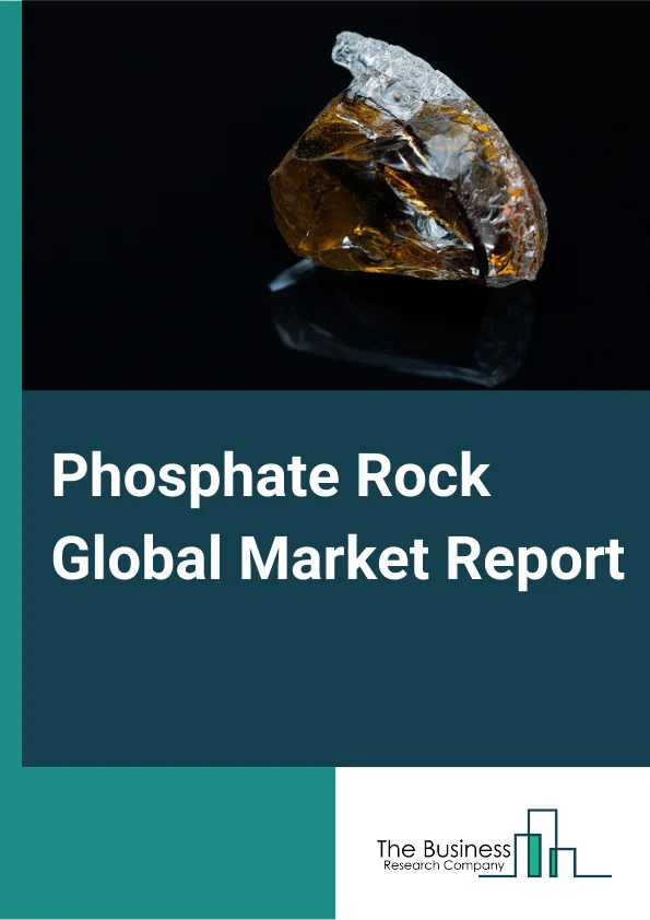 Phosphate Rock Global Market Report 2025 – By Type (Marine Phosphate Deposits, Igneous Phosphate Deposits, Other Types), By Application (Fertilizers, Food And Feed Additives, Industrial, Other Applications), By Distribution Channel (Online, Offline) – Market Size, Trends, And Global Forecast 2025-2034