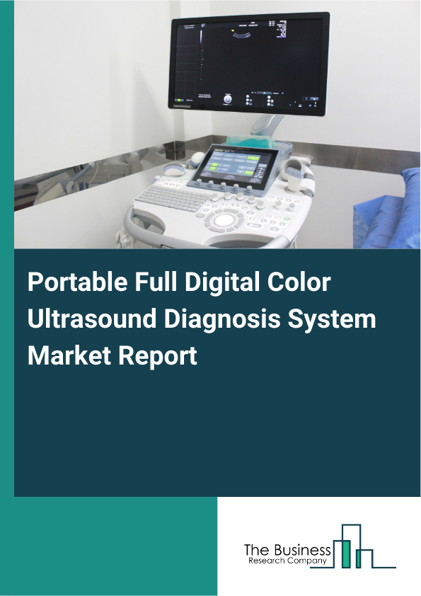 Portable Full Digital Color Ultrasound Diagnosis System Market Report Infographic Image