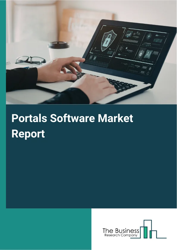 Portals Software Market Report Infographic Image