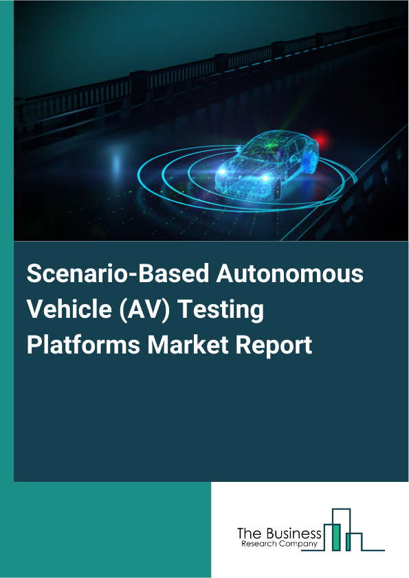 Scenario-Based Autonomous Vehicle (AV) Testing Platforms Market Report Infographic Image