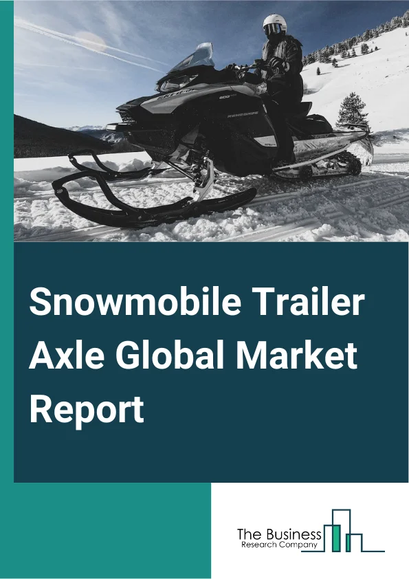 Snowmobile Trailer Axle