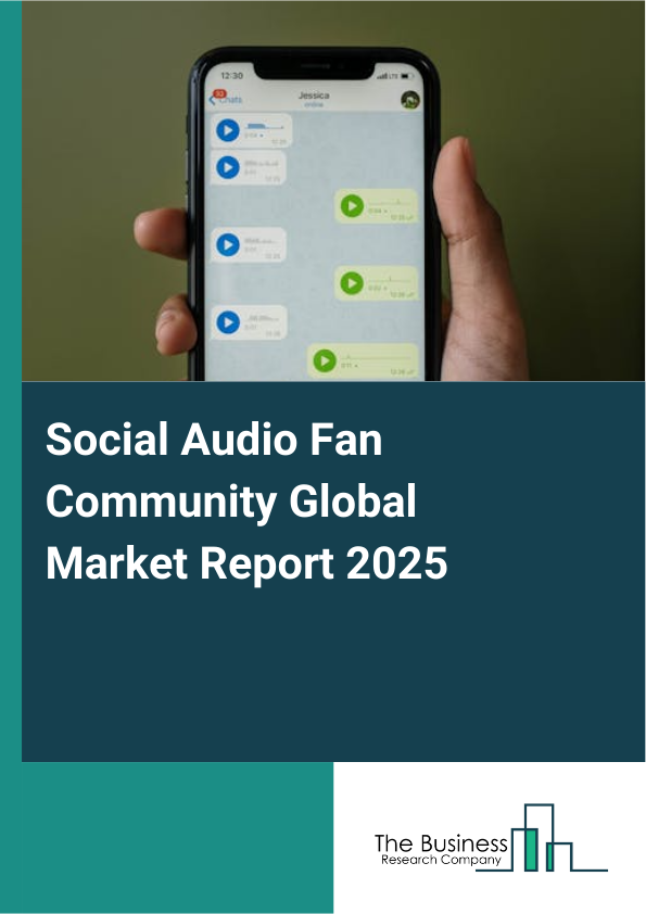 Social Audio Fan Community Market Report Infographic Image