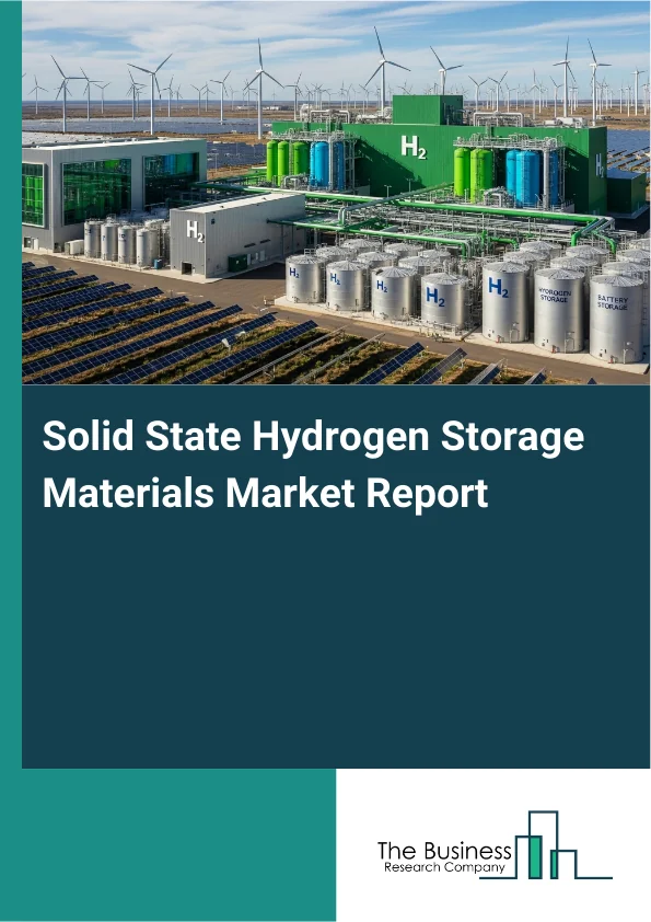 Solid State Hydrogen Storage Materials Market Report Infographic Image