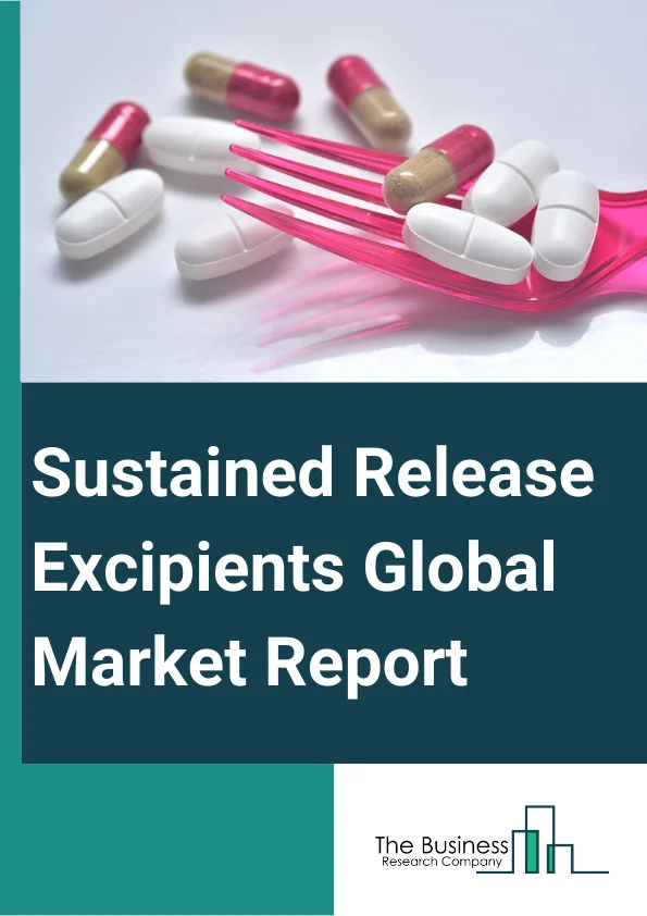 Sustained Release Excipients Global Market Report 2024 – By Product (Gelatin, Polymers, Minerals, Sugars, Alcohol, Chitosan), By Route of Administration (Oral, Intramuscular, Subcutaneous, Transdermal, Vaginal, Ophthalmic, Intravenous, Other Routes of Administration), By Technology (Targeted Delivery, Micro Encapsulation, Wurster Technique, Transdermal, Implants, Coacervation) – Market Size, Trends, And Global Forecast 2024-2033