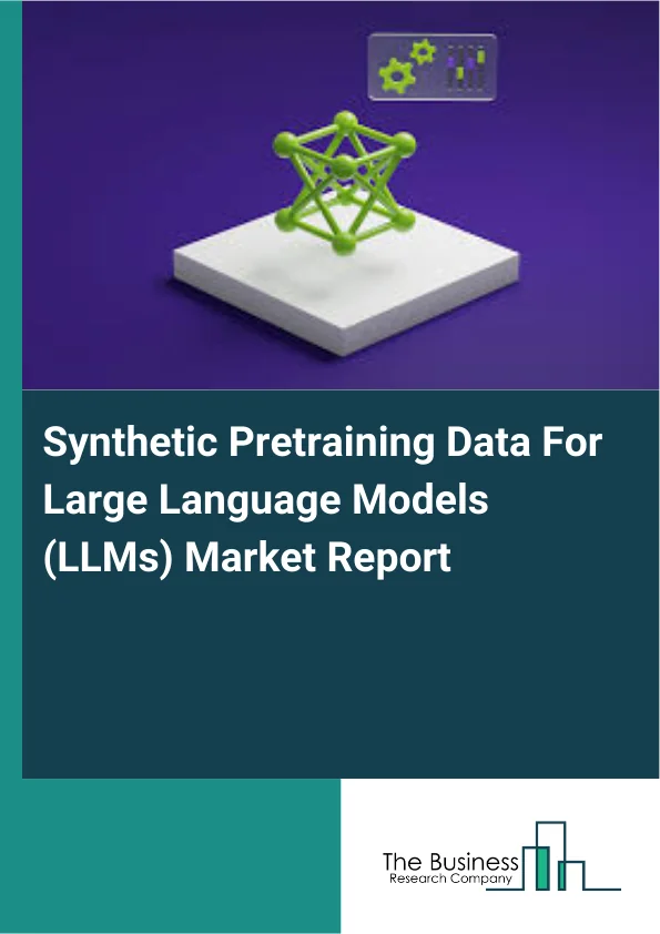 Synthetic Pretraining Data For Large Language Models (LLMs) Market Report Infographic Image