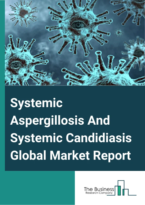 Systemic Aspergillosis And Systemic Candidiasis Global Market Report 2025 – By Type (Systemic Oral Azoles, Voriconazole, Liposomal Amphotericin B, Topical Antifungal Agents, Other Types), By Application (Allergic Bronchopulmonary Aspergillosis (ABPA), Chronic Pulmonary Aspergillosis (CPA), Gastrointestinal Candidiasis, Genitourinary Tract Candidiasis, Other Applications), By End User (Clinic, Hospital, Other End Users) – Market Size, Trends, And Global Forecast 2025-2034