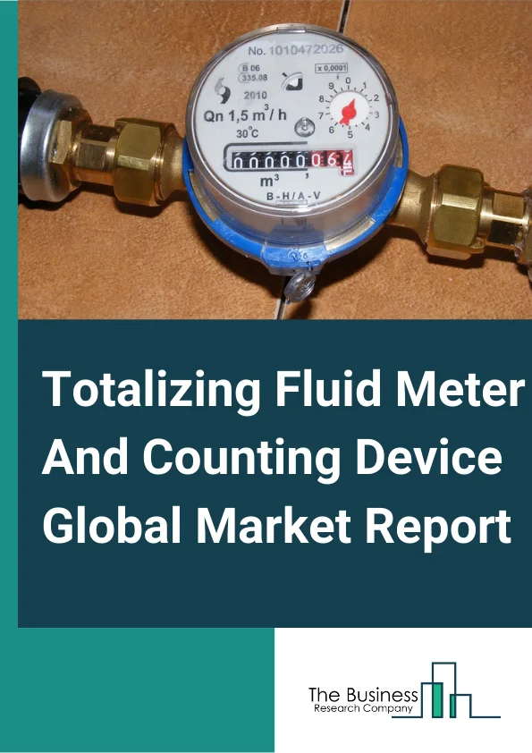 Totalizing Fluid Meter And Counting Device