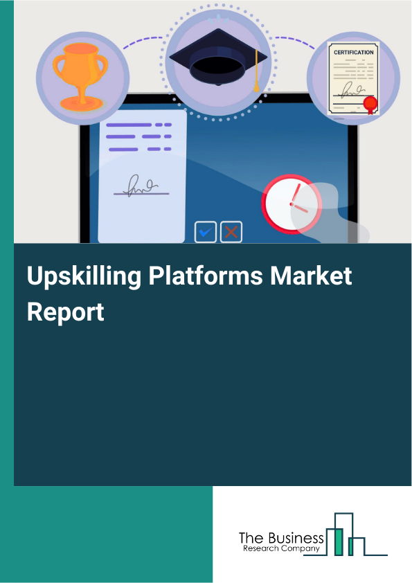 Upskilling Platforms Market Report Infographic Image