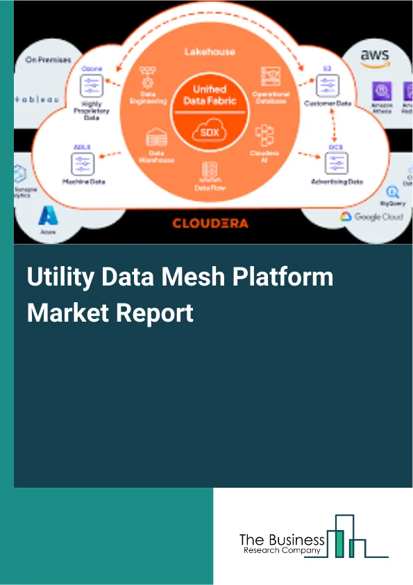 Utility Data Mesh Platform Market Report Infographic Image