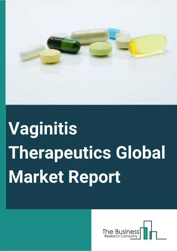 Vaginitis Therapeutics Global Market Report 2025 – By Drug Type (Nitroimidazole Compound, Lincosamide Antibiotics, Triazoles, Imidazoles), By Route Of Administration (Oral, Cutaneous, Vaginal), By Indication Type (Bacterial Vaginosis, Trichomoniasis, Vulvovaginal Candidiasis, Other Types), By End Users (Hospitals, Ambulatory Surgical Centers, Specialized Gynecology Centers, Clinics) – Market Size, Trends, And Global Forecast 2025-2034