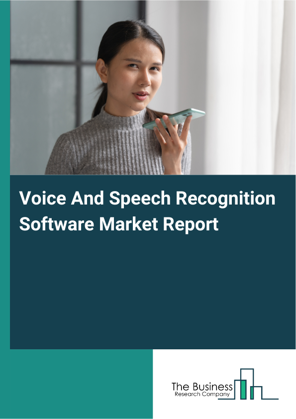 Voice And Speech Recognition Software Market Report Infographic Image