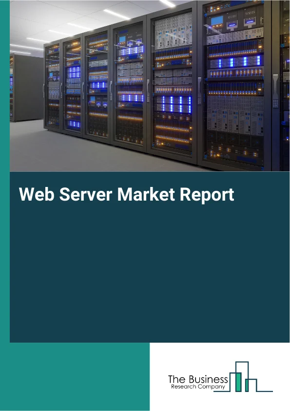 Web Server Market Report Infographic Image