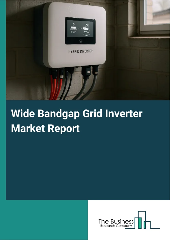 Wide Bandgap Grid Inverter Market Report Infographic Image